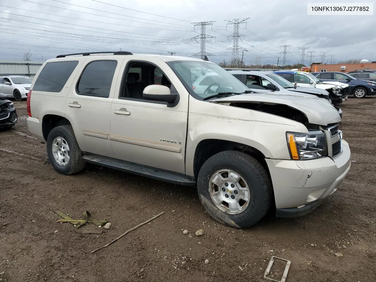 2007 Chevrolet Tahoe K1500 VIN: 1GNFK13067J277852 Lot: 78276734