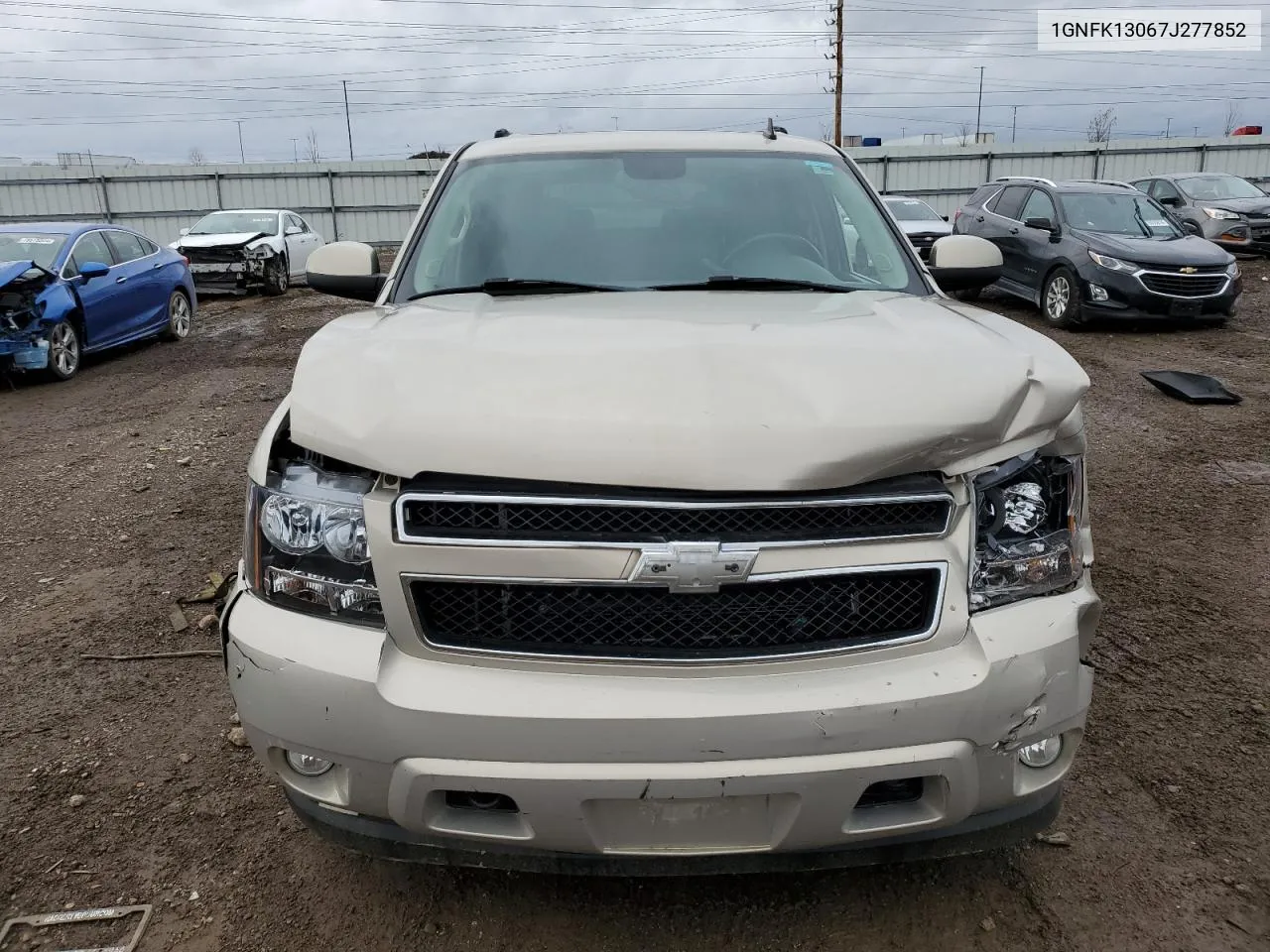 2007 Chevrolet Tahoe K1500 VIN: 1GNFK13067J277852 Lot: 78276734