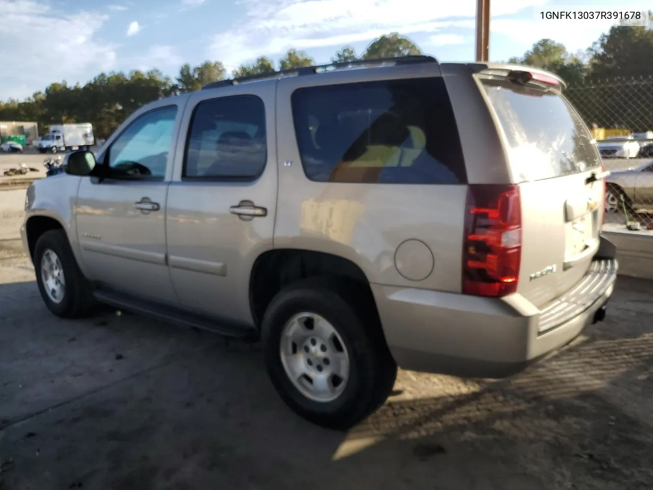 2007 Chevrolet Tahoe K1500 VIN: 1GNFK13037R391678 Lot: 78283154