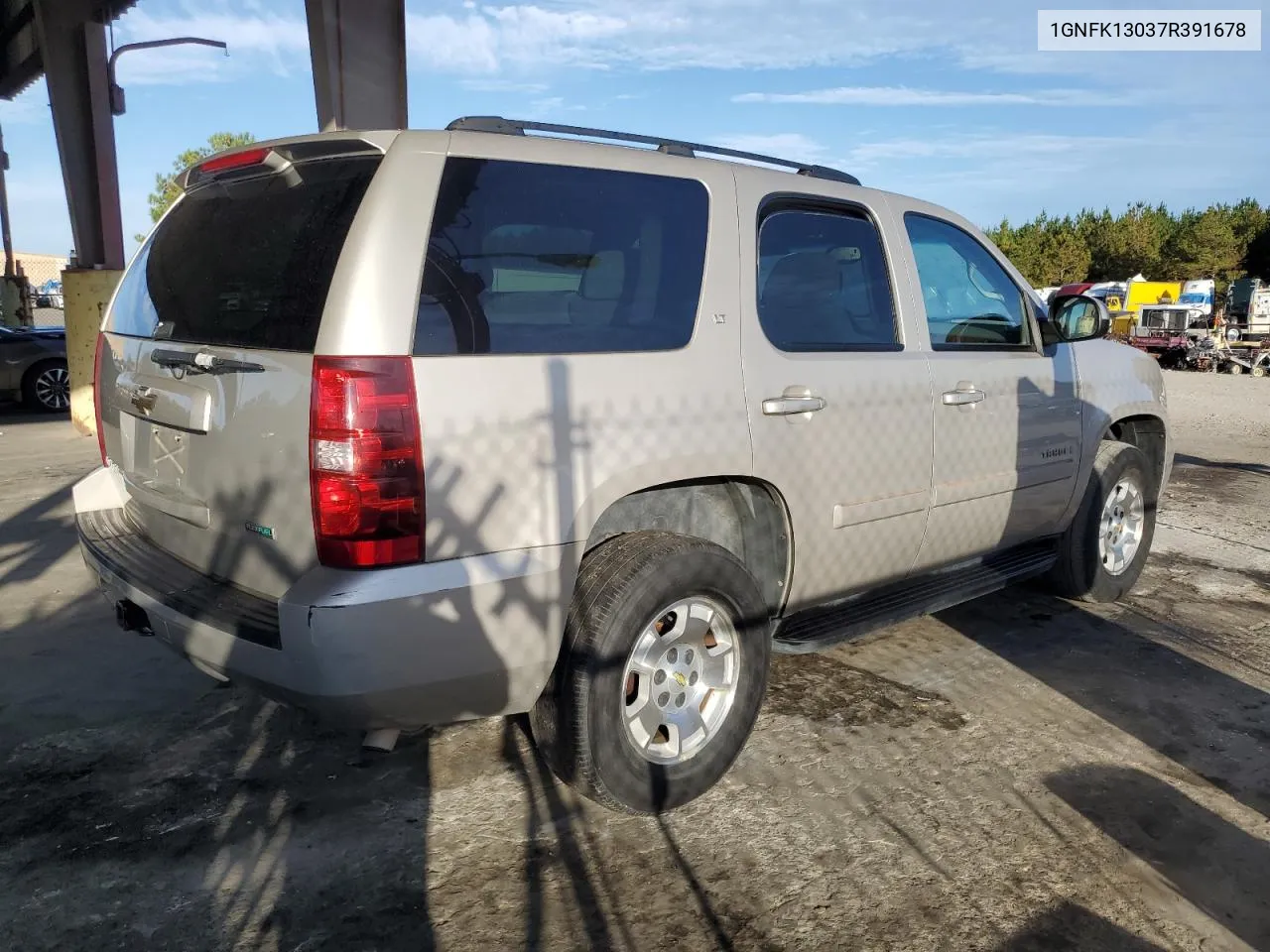 2007 Chevrolet Tahoe K1500 VIN: 1GNFK13037R391678 Lot: 78283154