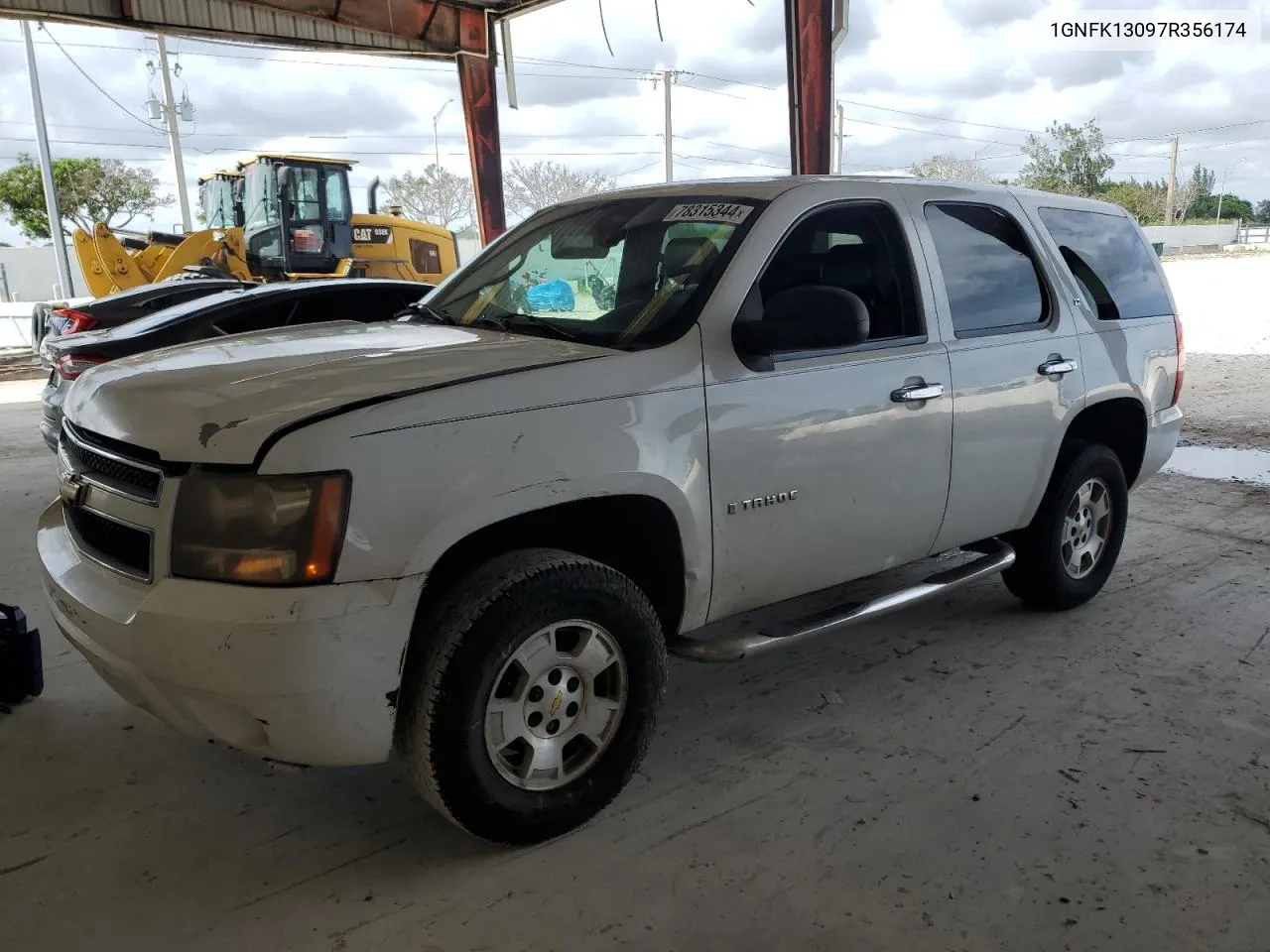 2007 Chevrolet Tahoe K1500 VIN: 1GNFK13097R356174 Lot: 78315344