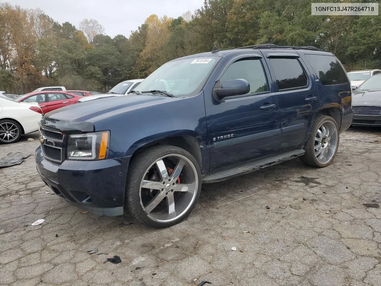 2007 Chevrolet Tahoe C1500 VIN: 1GNFC13J47R264718 Lot: 78415184