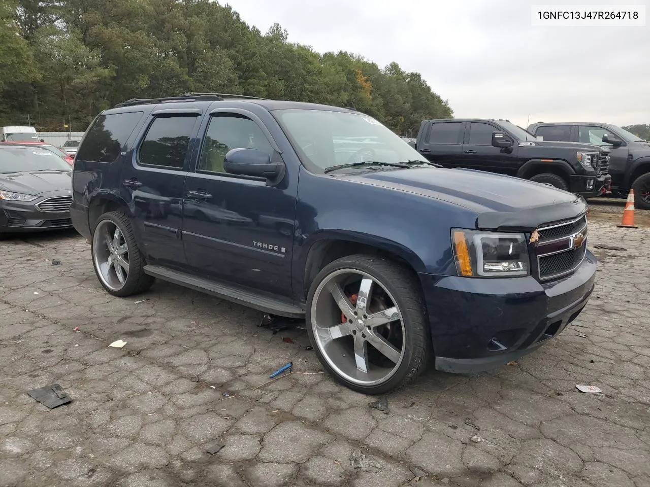 2007 Chevrolet Tahoe C1500 VIN: 1GNFC13J47R264718 Lot: 78415184