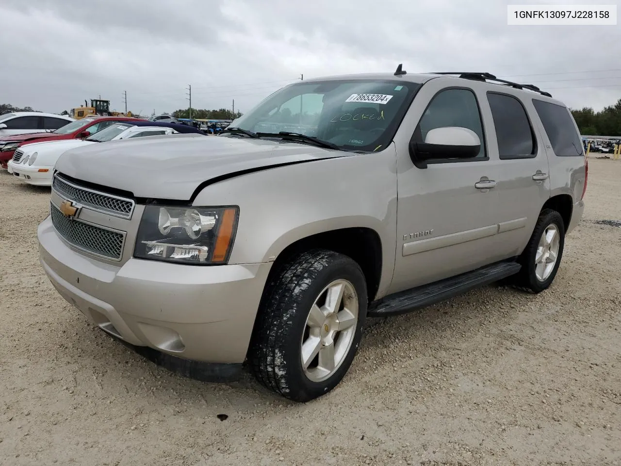 2007 Chevrolet Tahoe K1500 VIN: 1GNFK13097J228158 Lot: 78653204