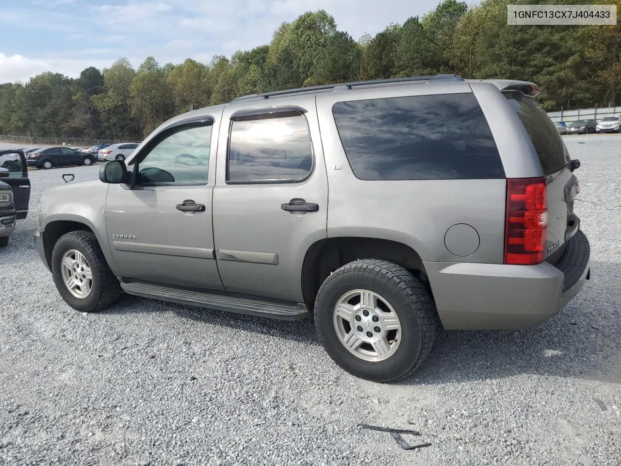 2007 Chevrolet Tahoe C1500 VIN: 1GNFC13CX7J404433 Lot: 78683334