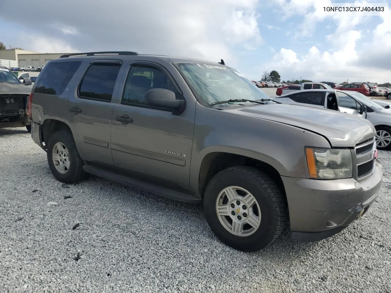 2007 Chevrolet Tahoe C1500 VIN: 1GNFC13CX7J404433 Lot: 78683334