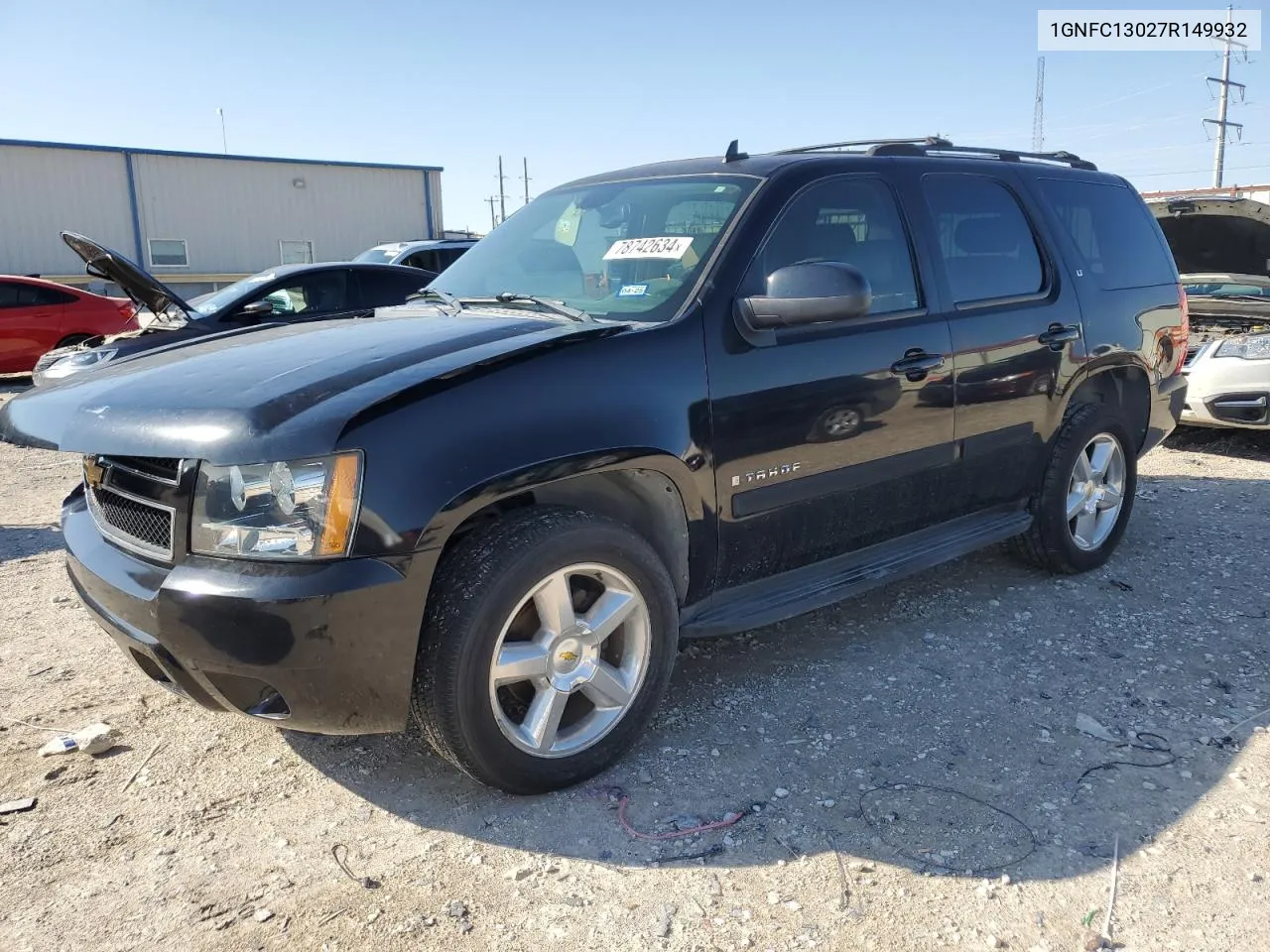 2007 Chevrolet Tahoe C1500 VIN: 1GNFC13027R149932 Lot: 78742634