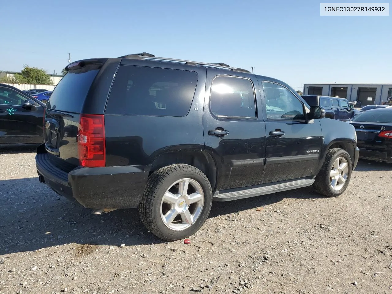 2007 Chevrolet Tahoe C1500 VIN: 1GNFC13027R149932 Lot: 78742634