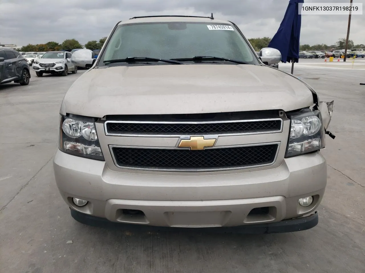 1GNFK13037R198219 2007 Chevrolet Tahoe K1500