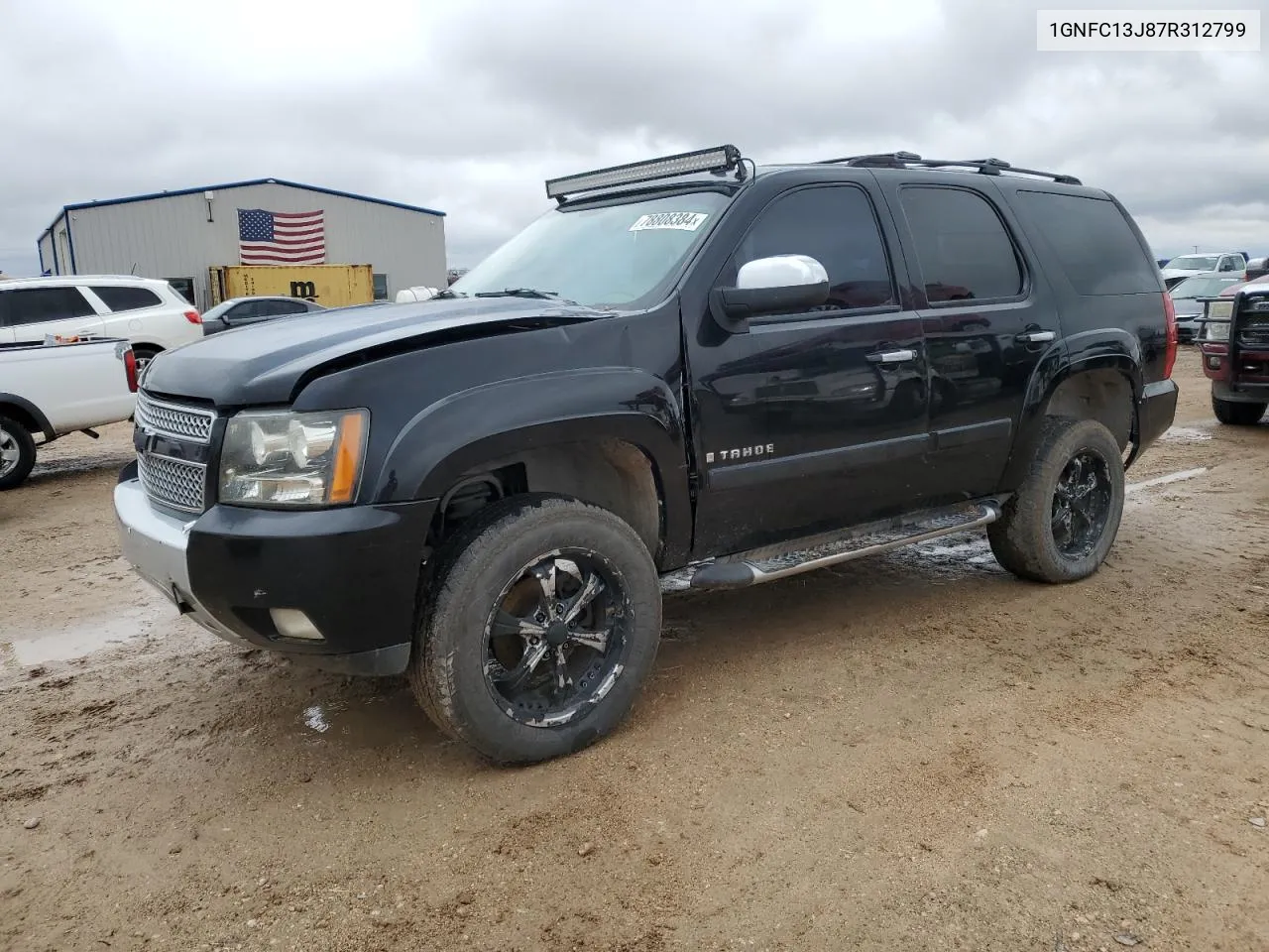 2007 Chevrolet Tahoe C1500 VIN: 1GNFC13J87R312799 Lot: 78808384