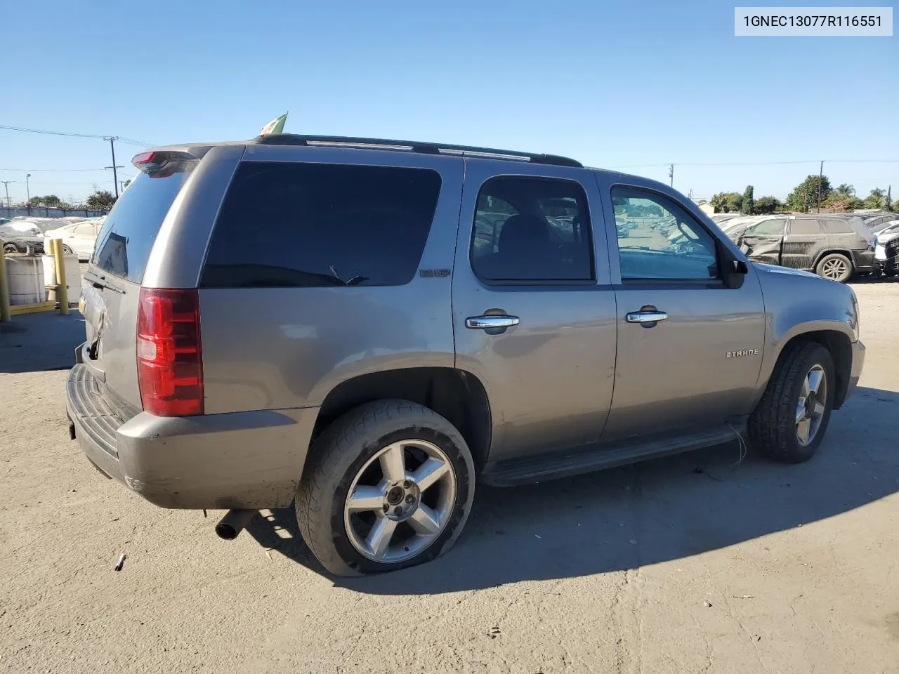 2007 Chevrolet Tahoe C1500 VIN: 1GNEC13077R116551 Lot: 78925514