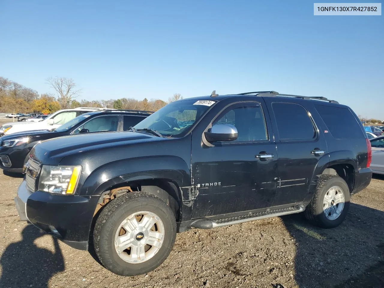 2007 Chevrolet Tahoe K1500 VIN: 1GNFK130X7R427852 Lot: 78939174