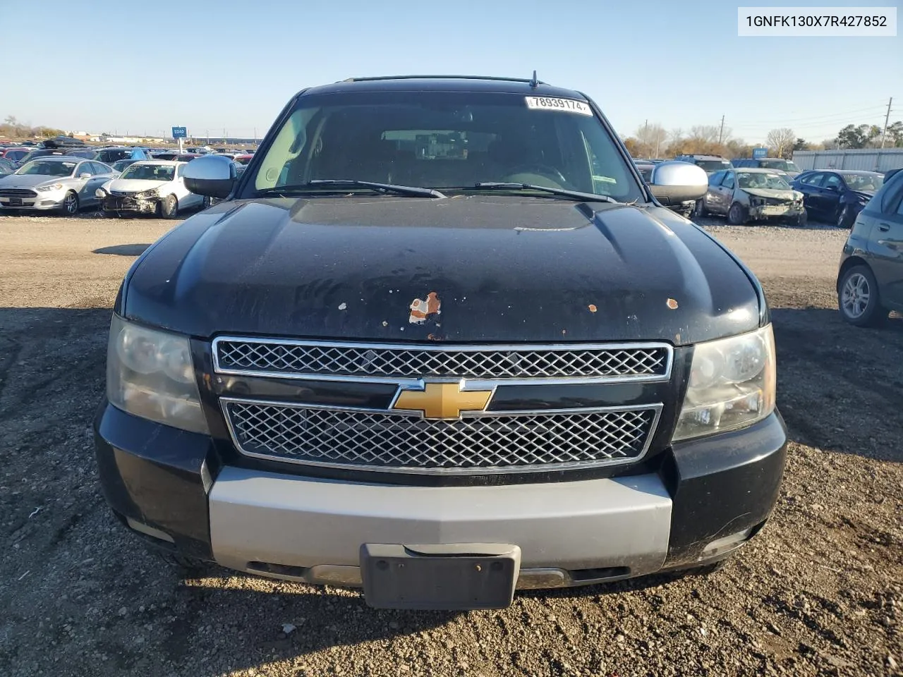 2007 Chevrolet Tahoe K1500 VIN: 1GNFK130X7R427852 Lot: 78939174