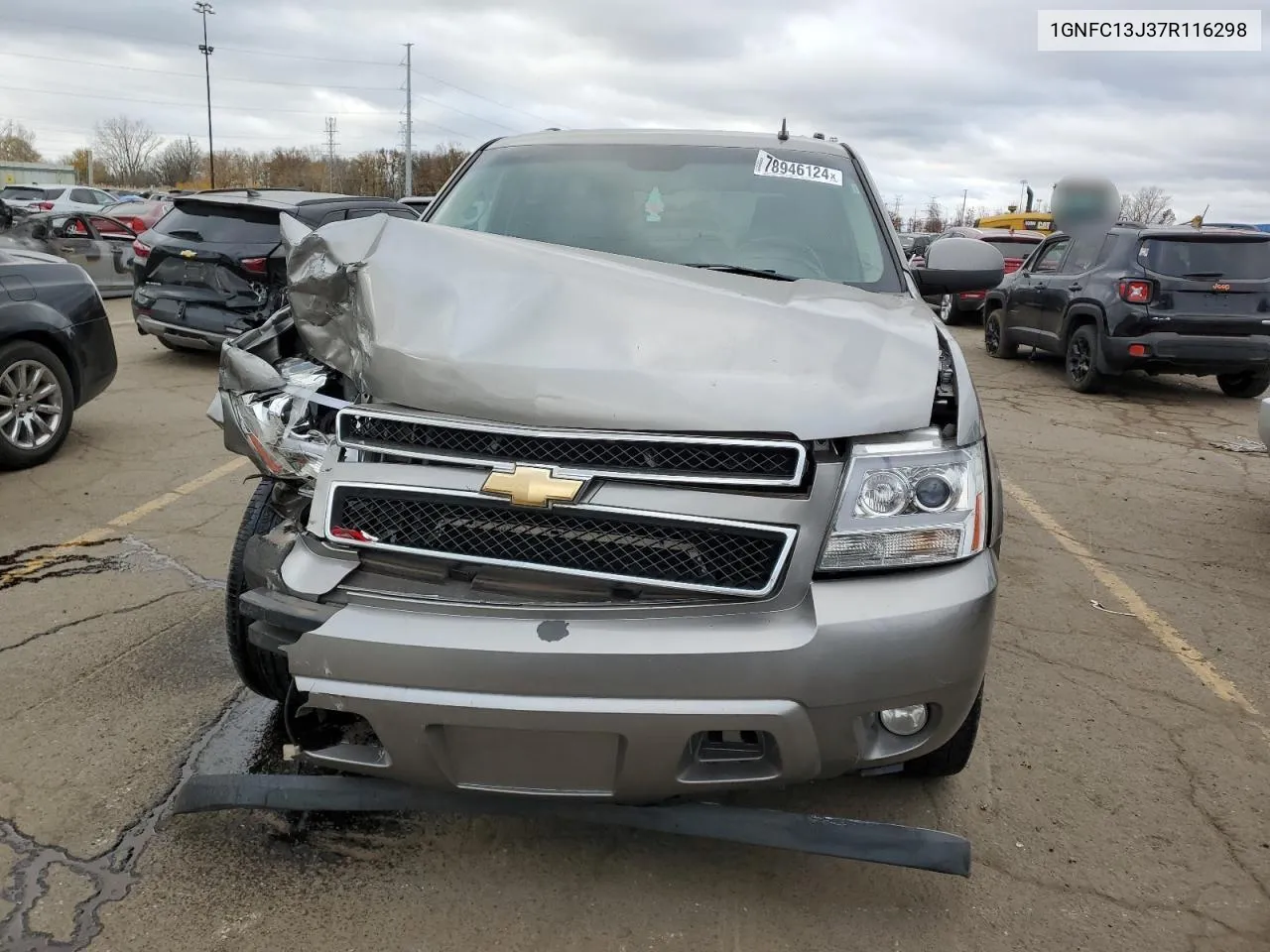 2007 Chevrolet Tahoe C1500 VIN: 1GNFC13J37R116298 Lot: 78946124