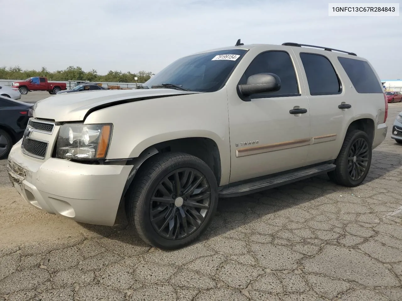 2007 Chevrolet Tahoe C1500 VIN: 1GNFC13C67R284843 Lot: 79199154