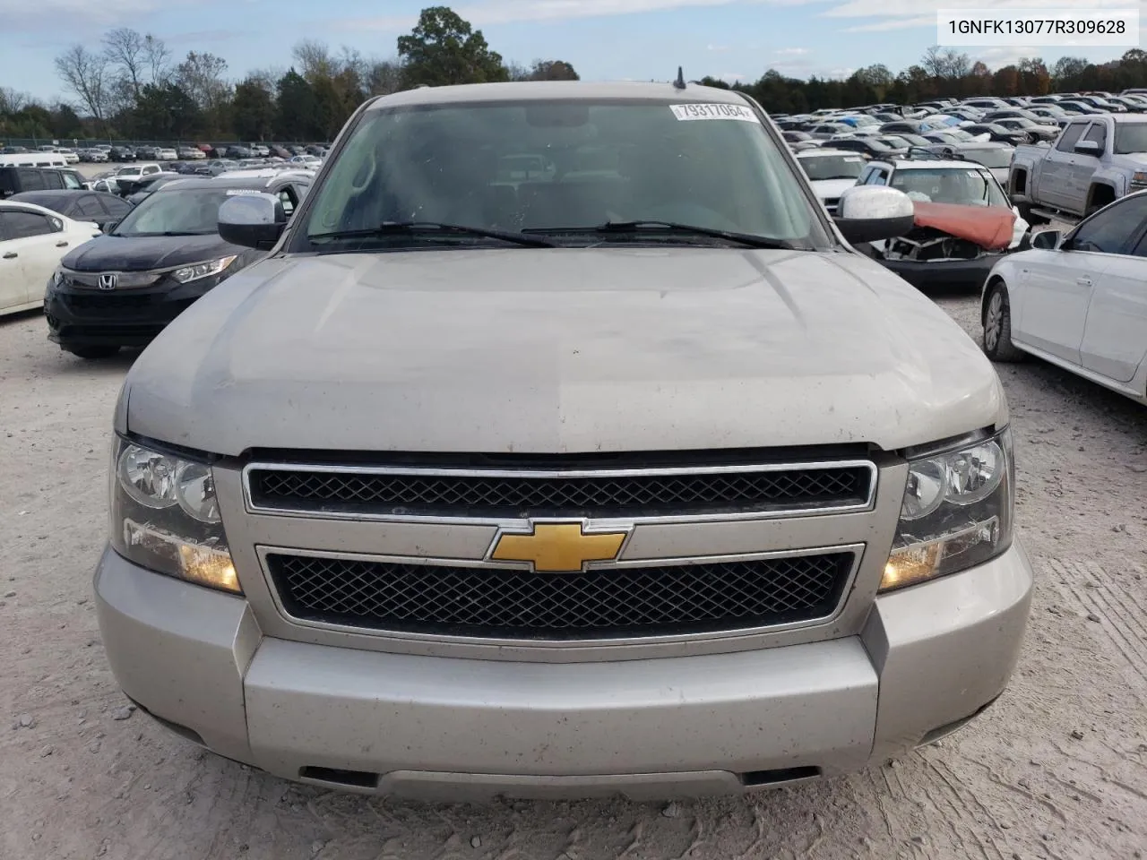 2007 Chevrolet Tahoe K1500 VIN: 1GNFK13077R309628 Lot: 79317064