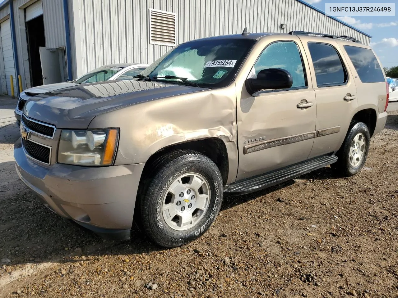 2007 Chevrolet Tahoe C1500 VIN: 1GNFC13J37R246498 Lot: 79455264