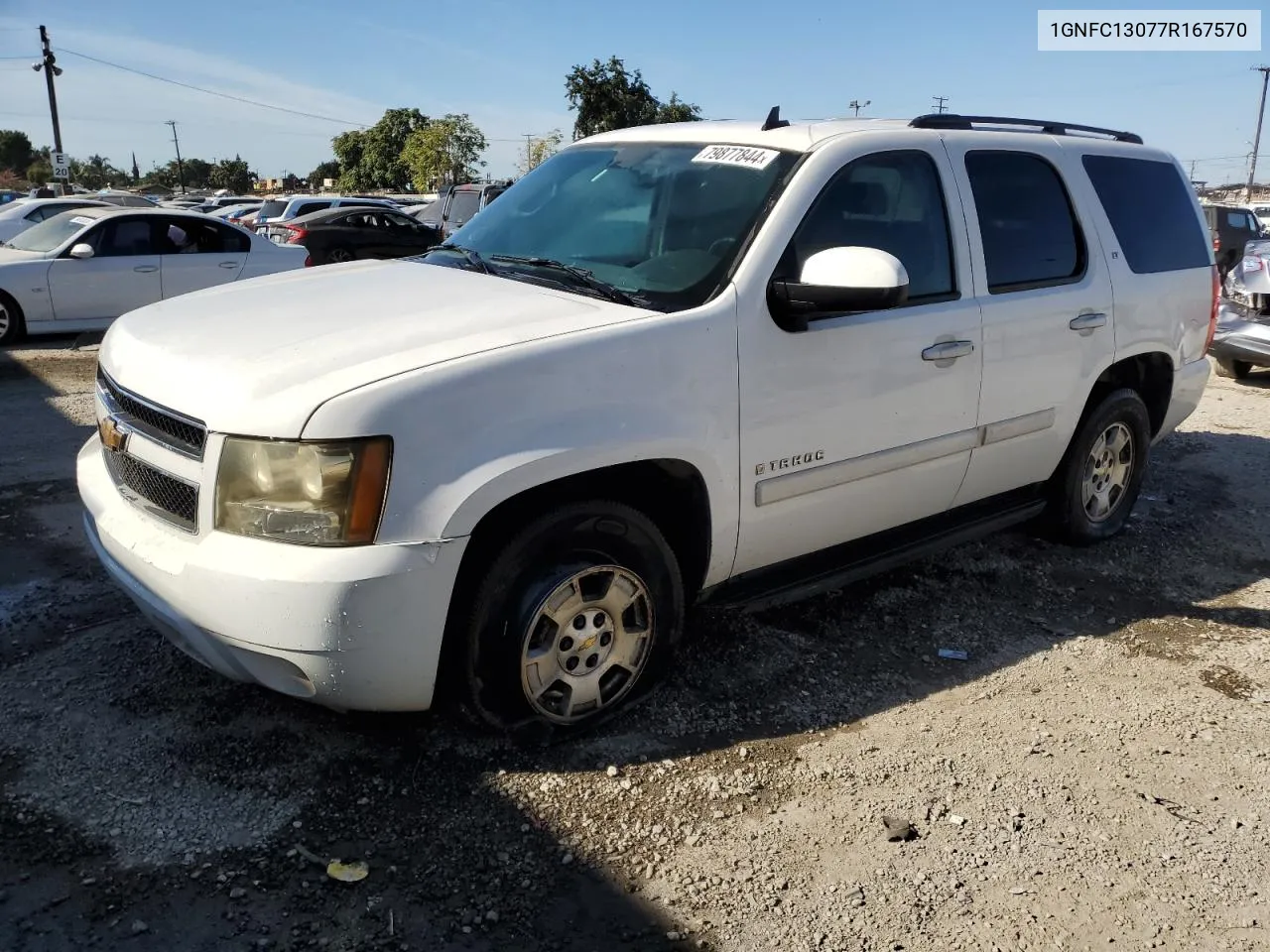 2007 Chevrolet Tahoe C1500 VIN: 1GNFC13077R167570 Lot: 79877844