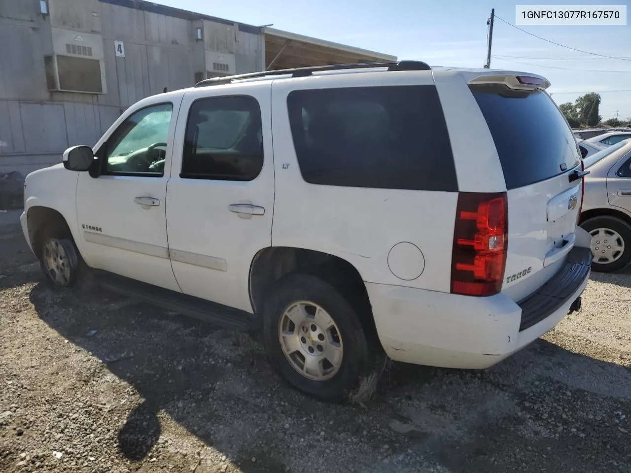 2007 Chevrolet Tahoe C1500 VIN: 1GNFC13077R167570 Lot: 79877844