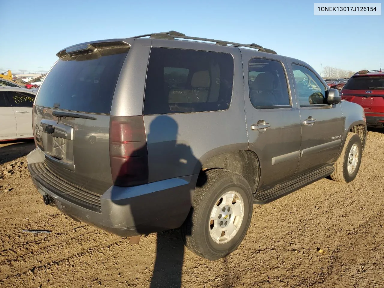 2007 Chevrolet Tahoe K1500 VIN: 1GNEK13017J126154 Lot: 79967714