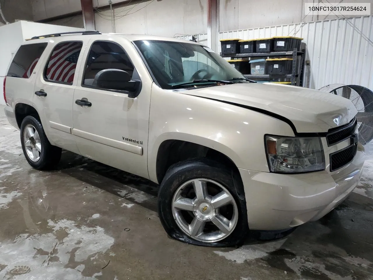 2007 Chevrolet Tahoe C1500 VIN: 1GNFC13017R254624 Lot: 80122154