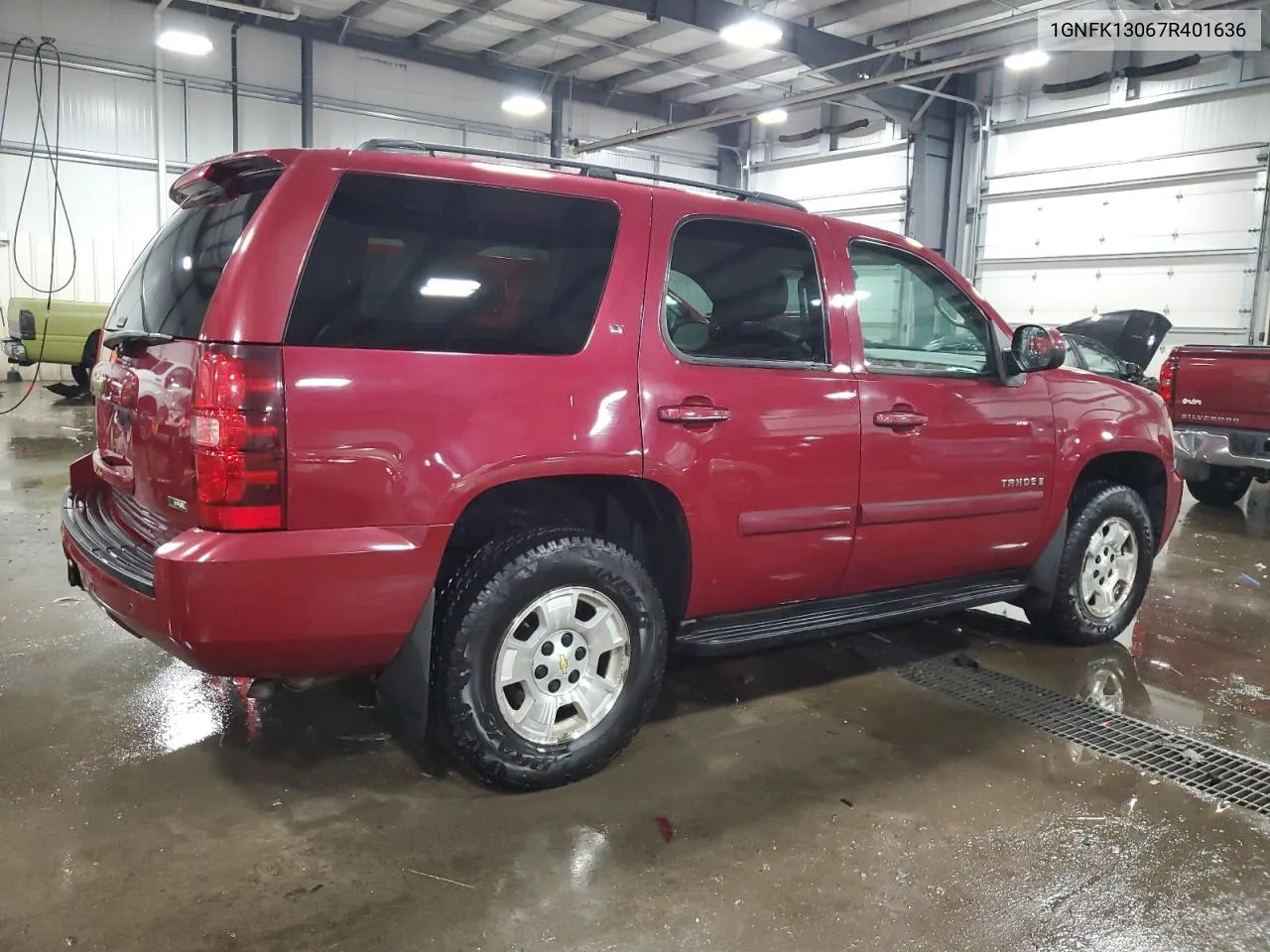 2007 Chevrolet Tahoe K1500 VIN: 1GNFK13067R401636 Lot: 80322194