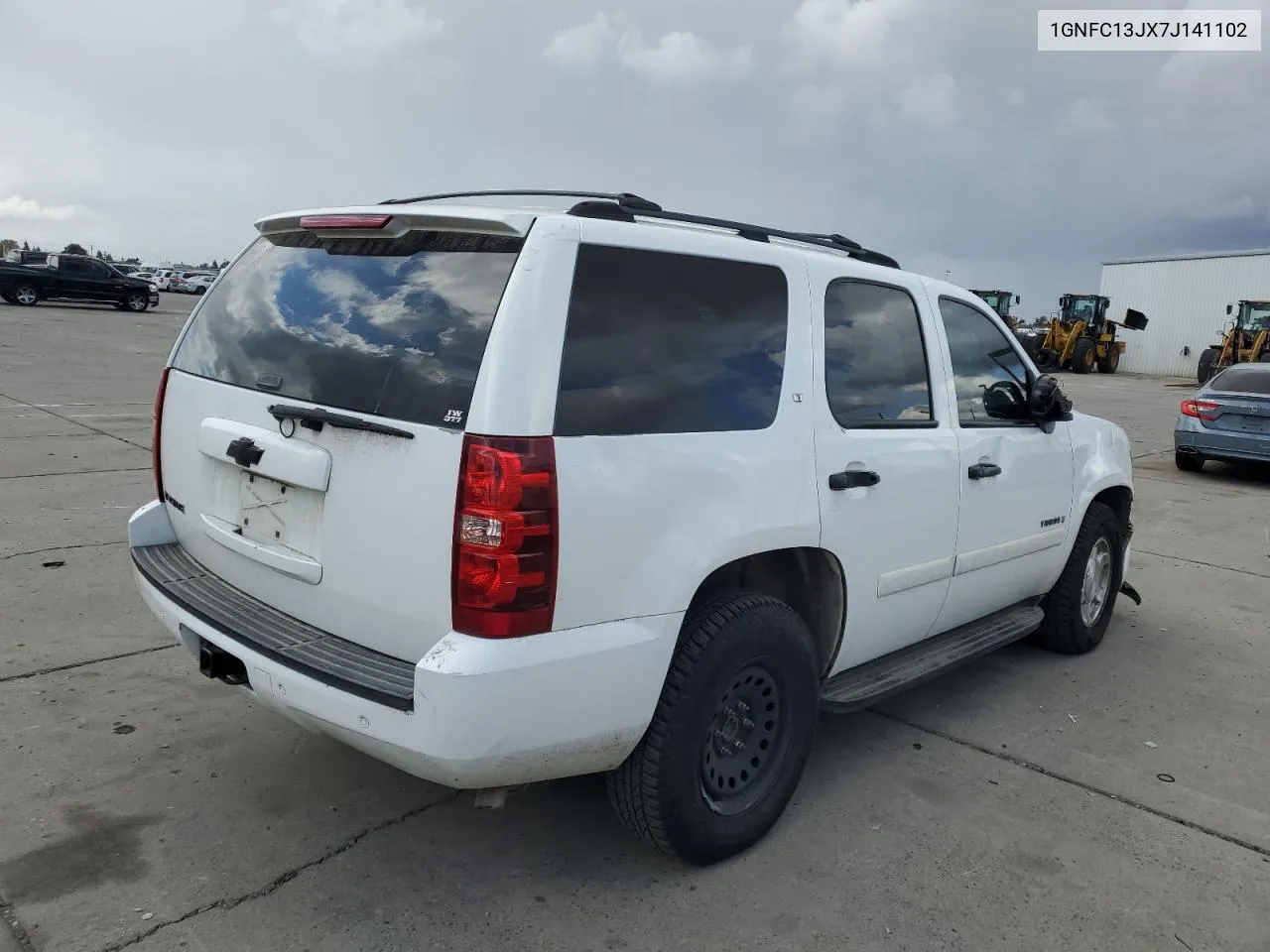 2007 Chevrolet Tahoe C1500 VIN: 1GNFC13JX7J141102 Lot: 80353014