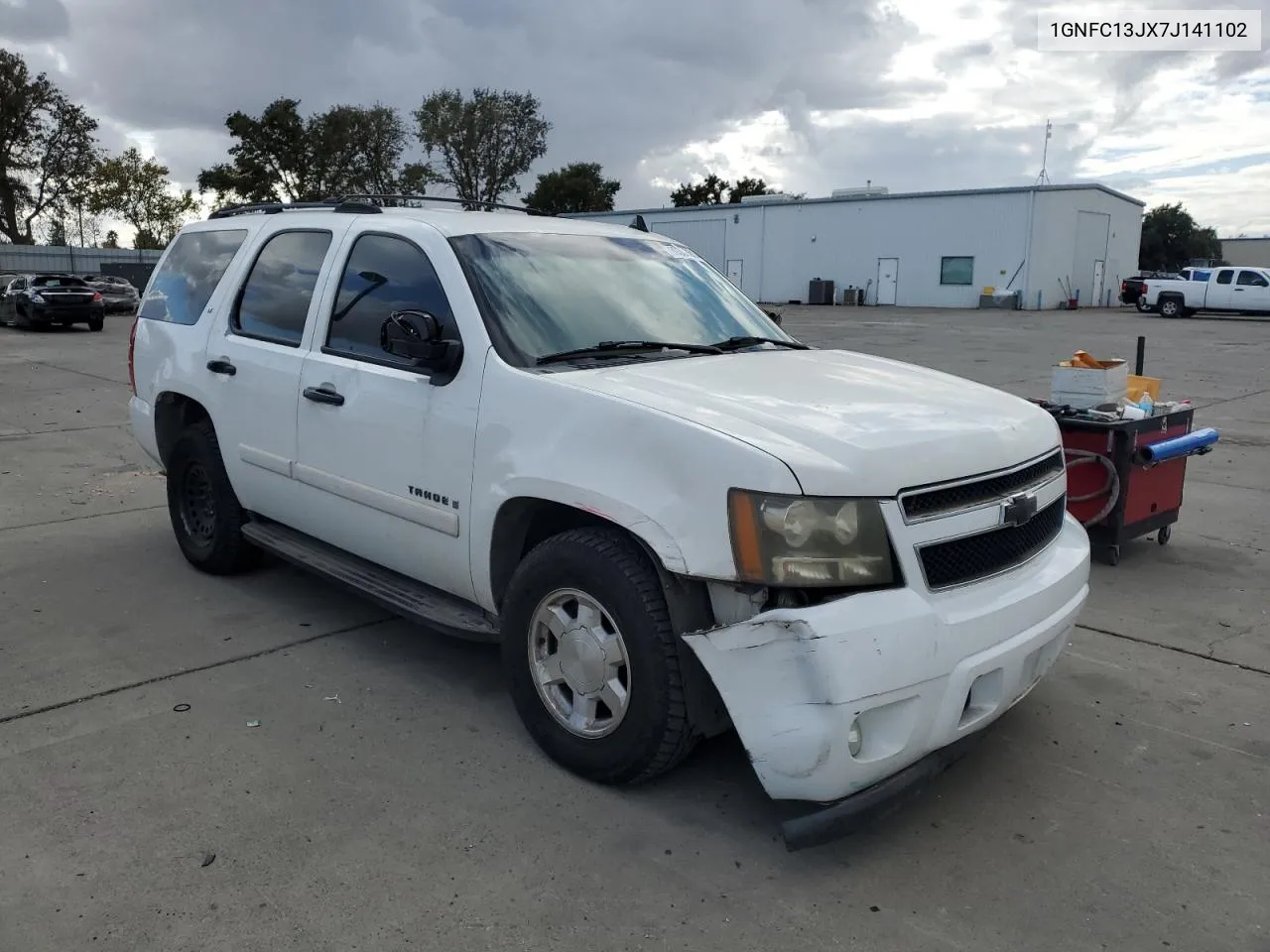 2007 Chevrolet Tahoe C1500 VIN: 1GNFC13JX7J141102 Lot: 80353014