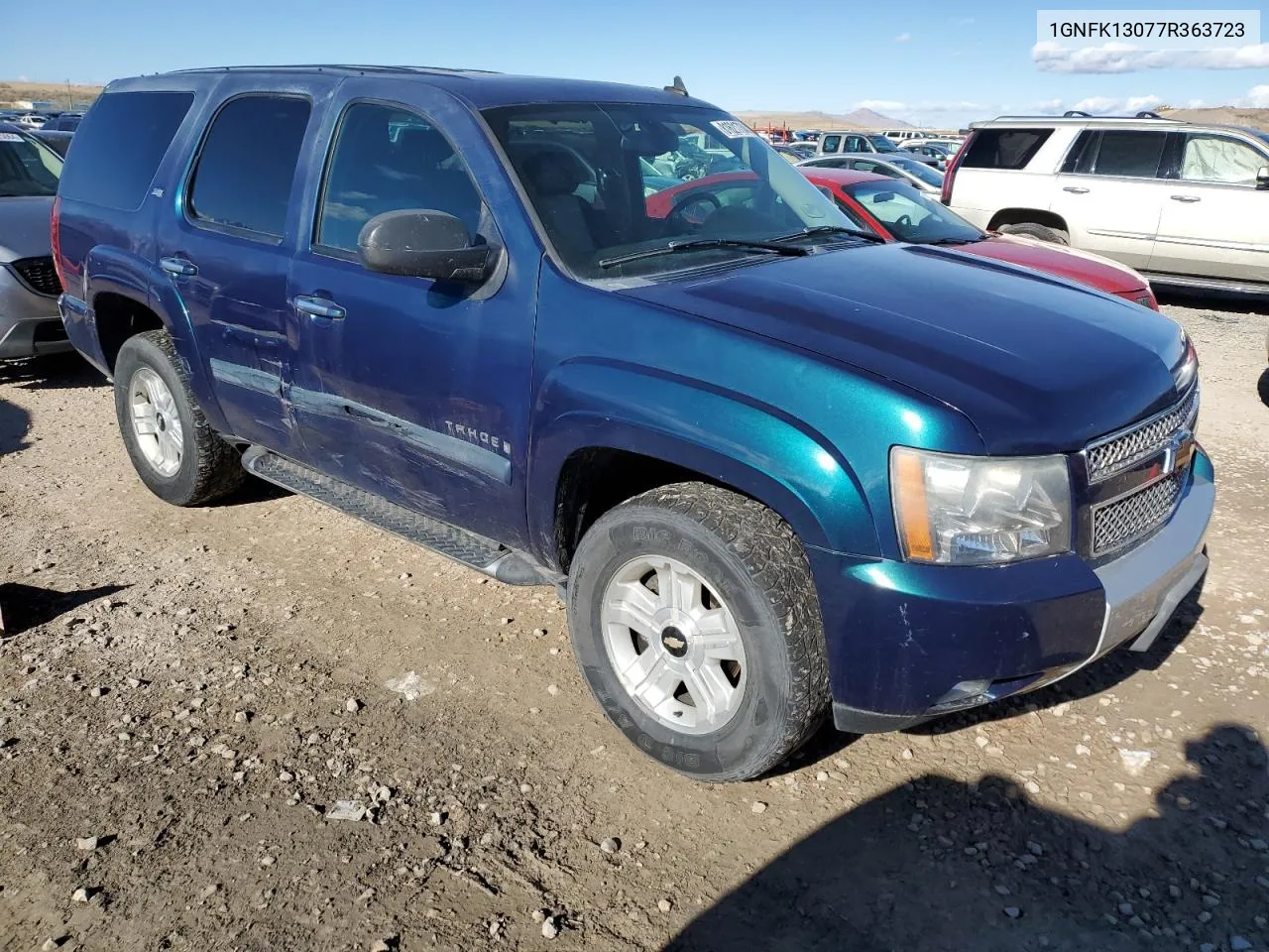 2007 Chevrolet Tahoe K1500 VIN: 1GNFK13077R363723 Lot: 81621734