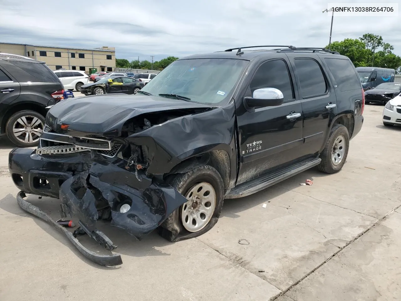 2008 Chevrolet Tahoe K1500 VIN: 1GNFK13038R264706 Lot: 53023744