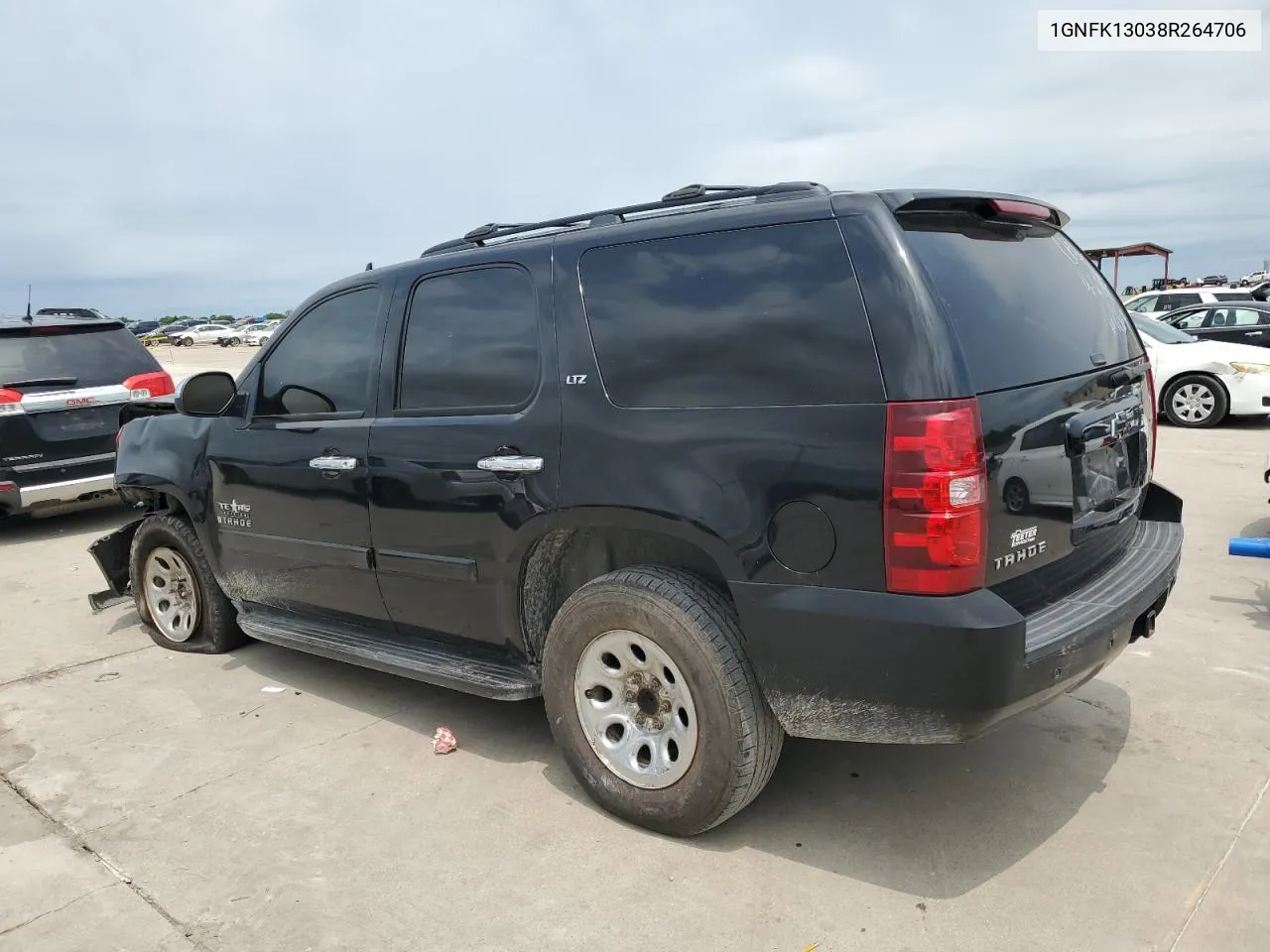 2008 Chevrolet Tahoe K1500 VIN: 1GNFK13038R264706 Lot: 53023744