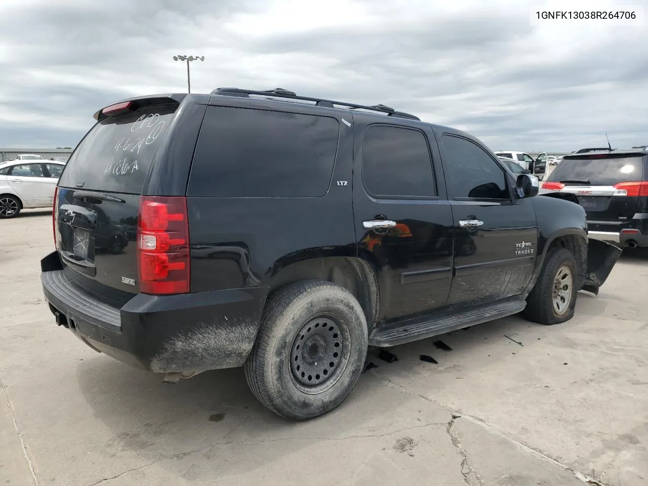 2008 Chevrolet Tahoe K1500 VIN: 1GNFK13038R264706 Lot: 53023744