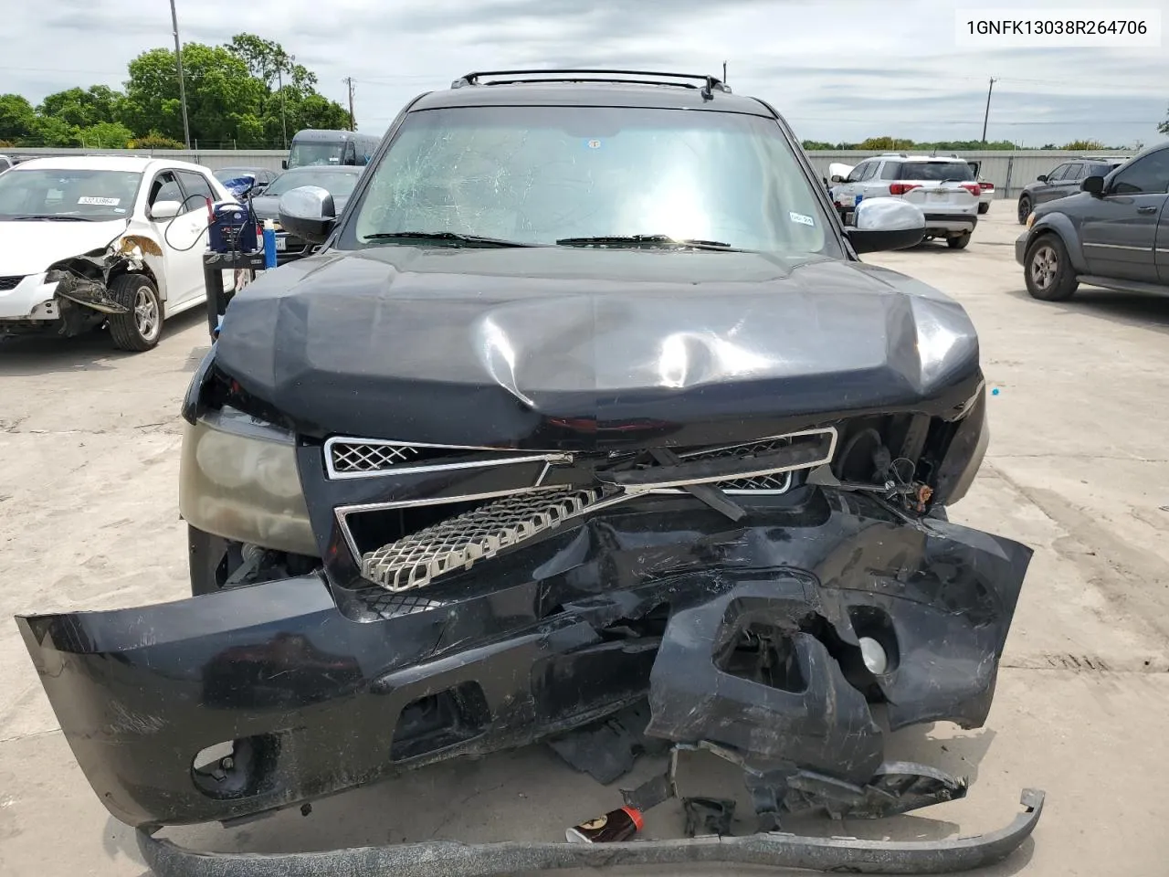 2008 Chevrolet Tahoe K1500 VIN: 1GNFK13038R264706 Lot: 53023744