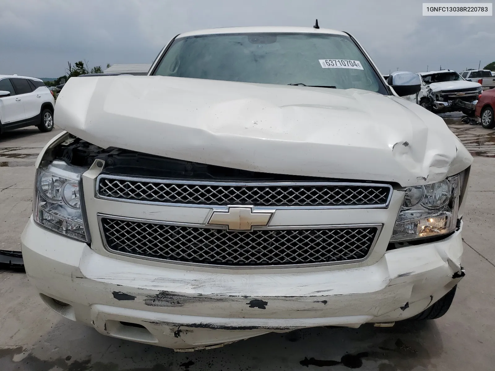 2008 Chevrolet Tahoe C1500 VIN: 1GNFC13038R220783 Lot: 63710704