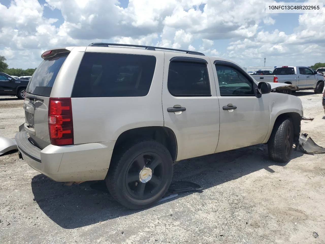 2008 Chevrolet Tahoe C1500 VIN: 1GNFC13C48R202965 Lot: 64493204