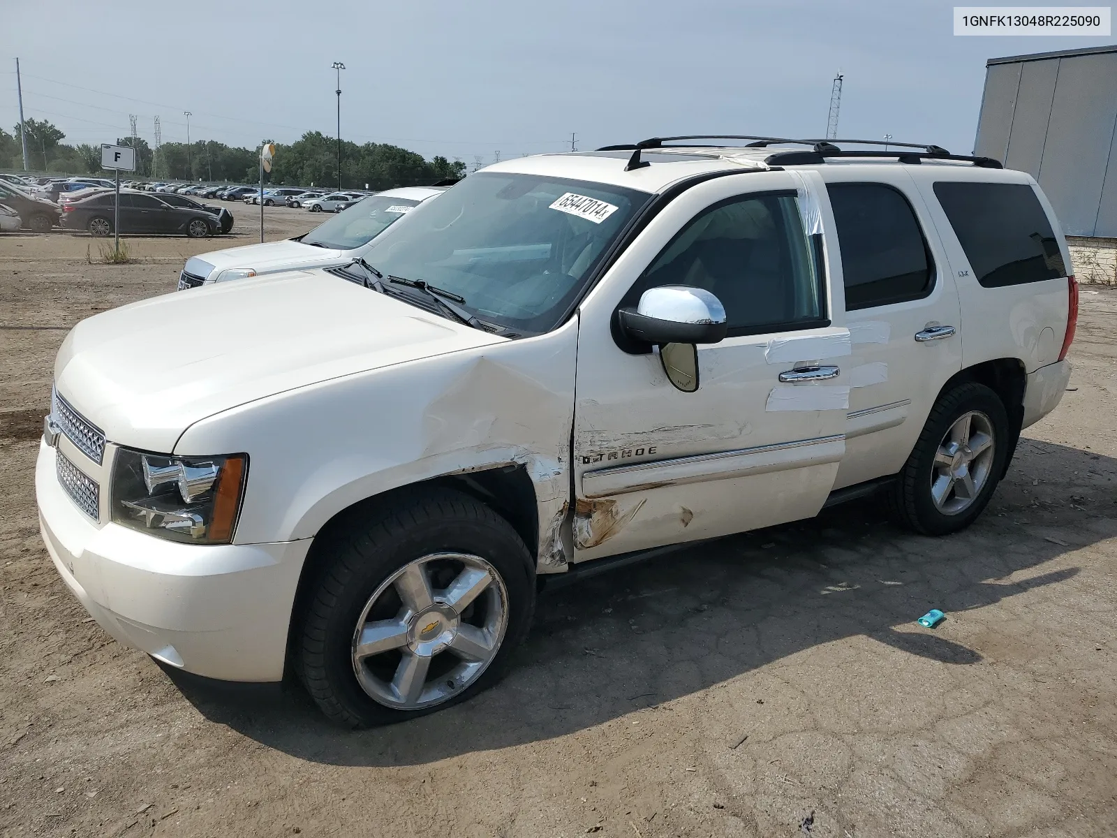 2008 Chevrolet Tahoe K1500 VIN: 1GNFK13048R225090 Lot: 65447014