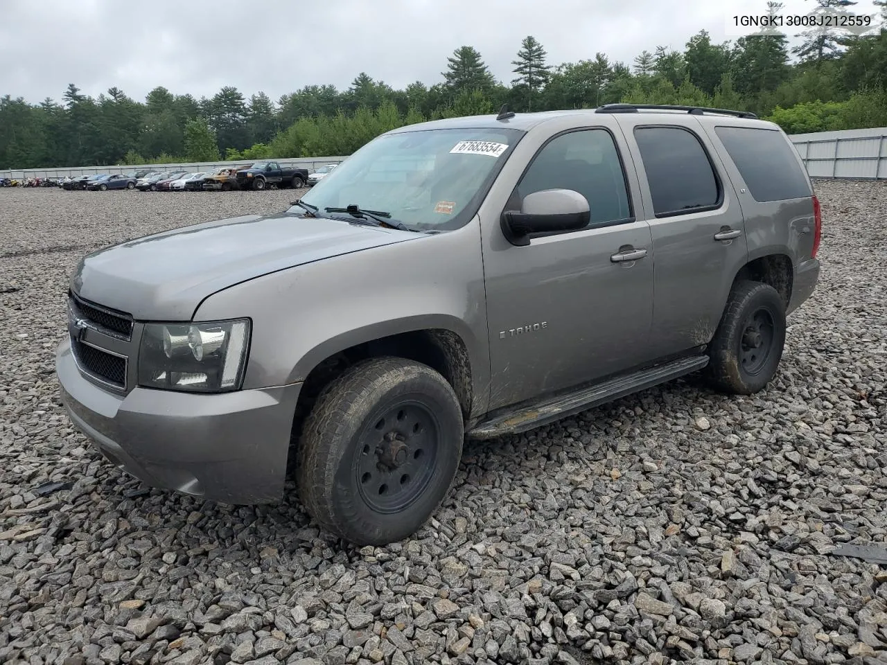 2008 Chevrolet Tahoe K150 VIN: 1GNGK13008J212559 Lot: 67683554