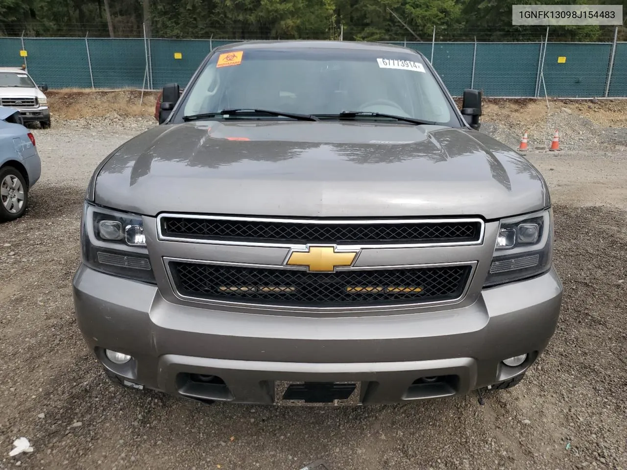 1GNFK13098J154483 2008 Chevrolet Tahoe K1500