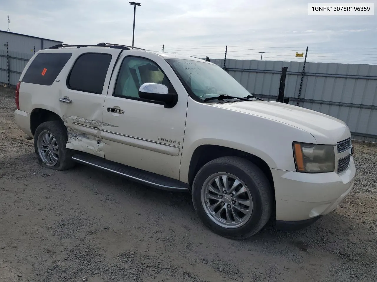 1GNFK13078R196359 2008 Chevrolet Tahoe K1500