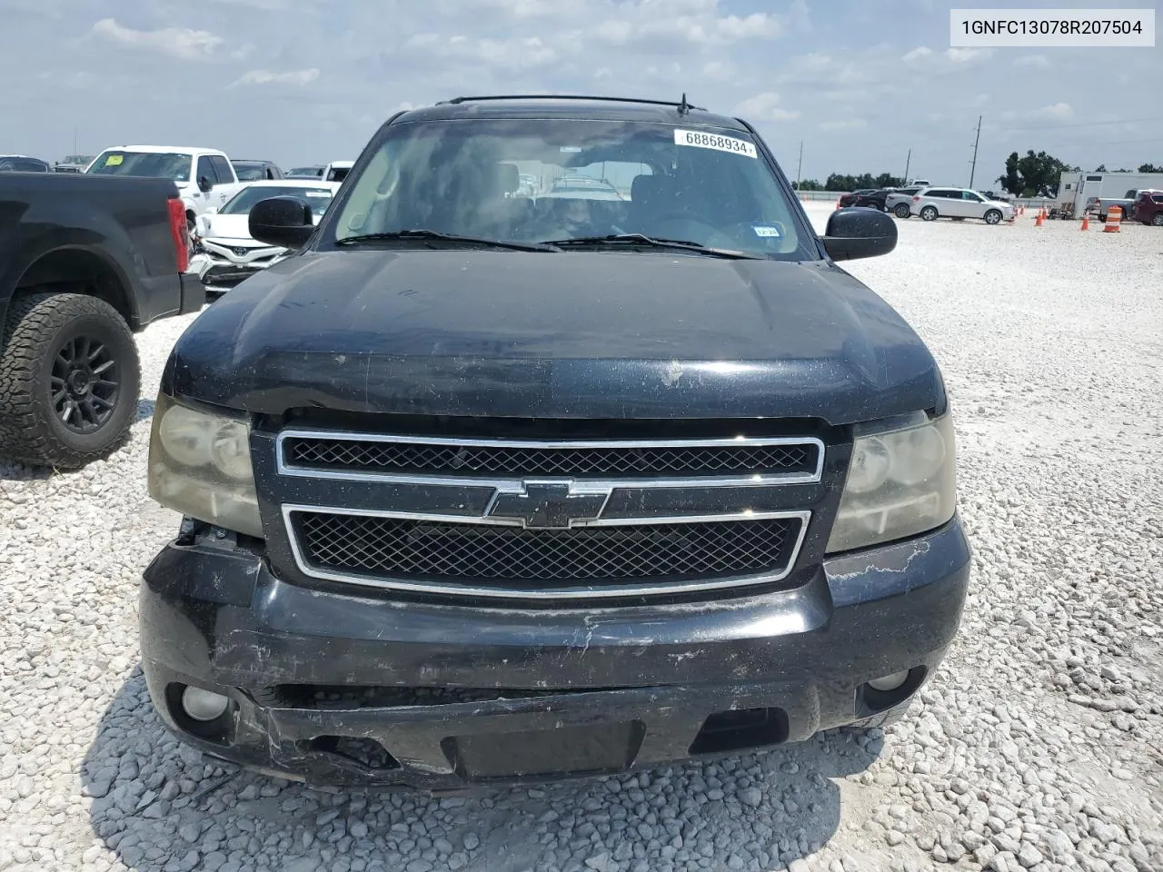 2008 Chevrolet Tahoe C1500 VIN: 1GNFC13078R207504 Lot: 68868934