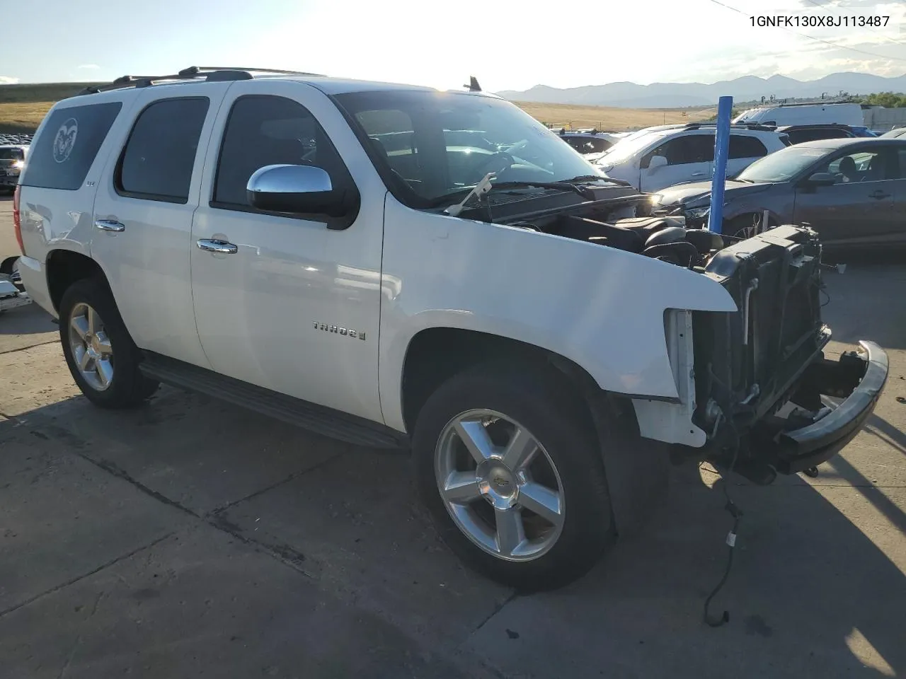 2008 Chevrolet Tahoe K1500 VIN: 1GNFK130X8J113487 Lot: 69257574