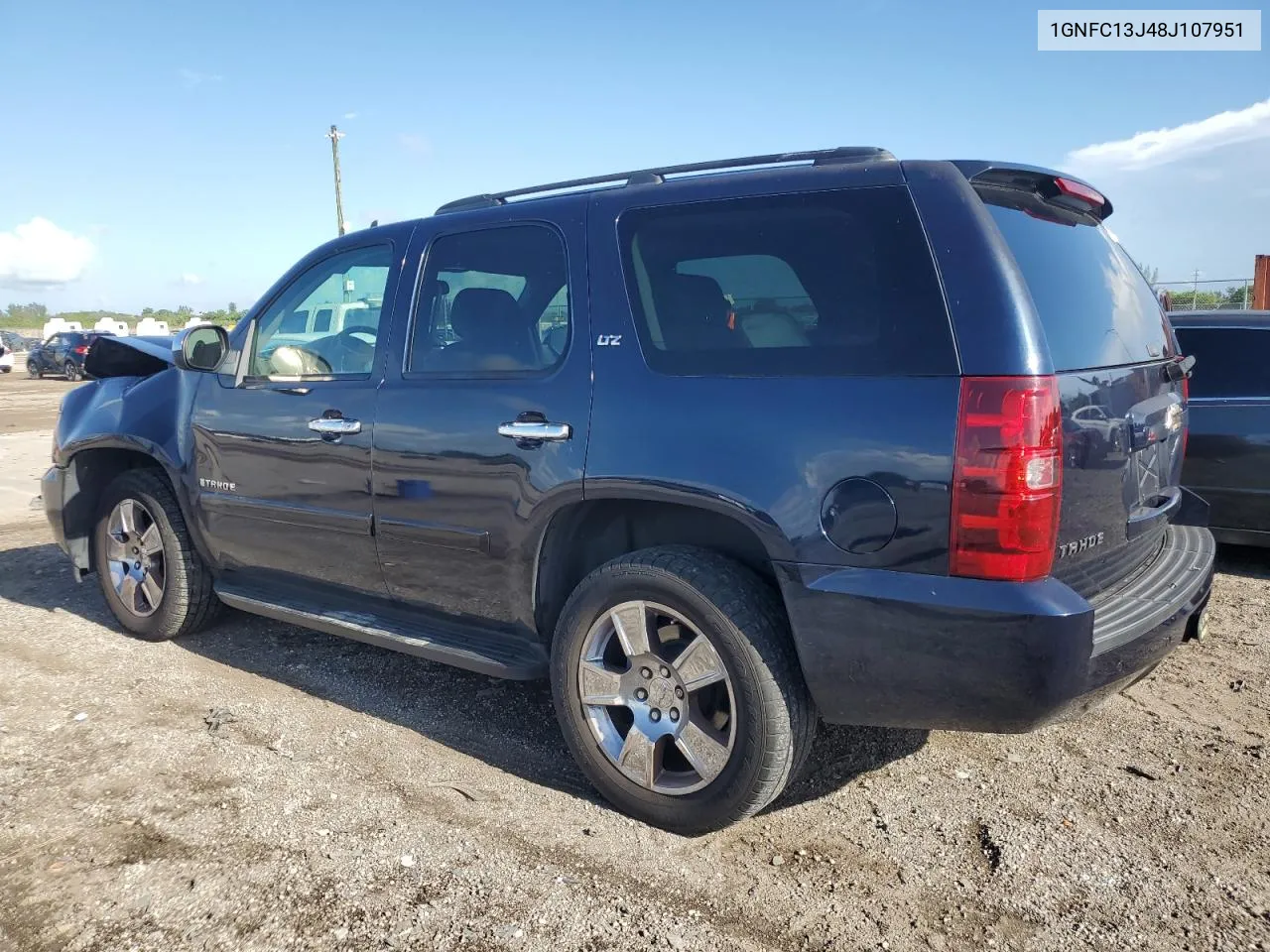 2008 Chevrolet Tahoe C1500 VIN: 1GNFC13J48J107951 Lot: 69379794