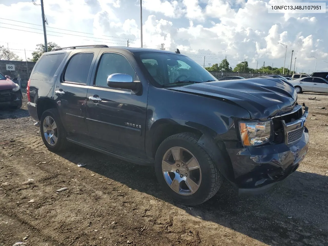 2008 Chevrolet Tahoe C1500 VIN: 1GNFC13J48J107951 Lot: 69379794