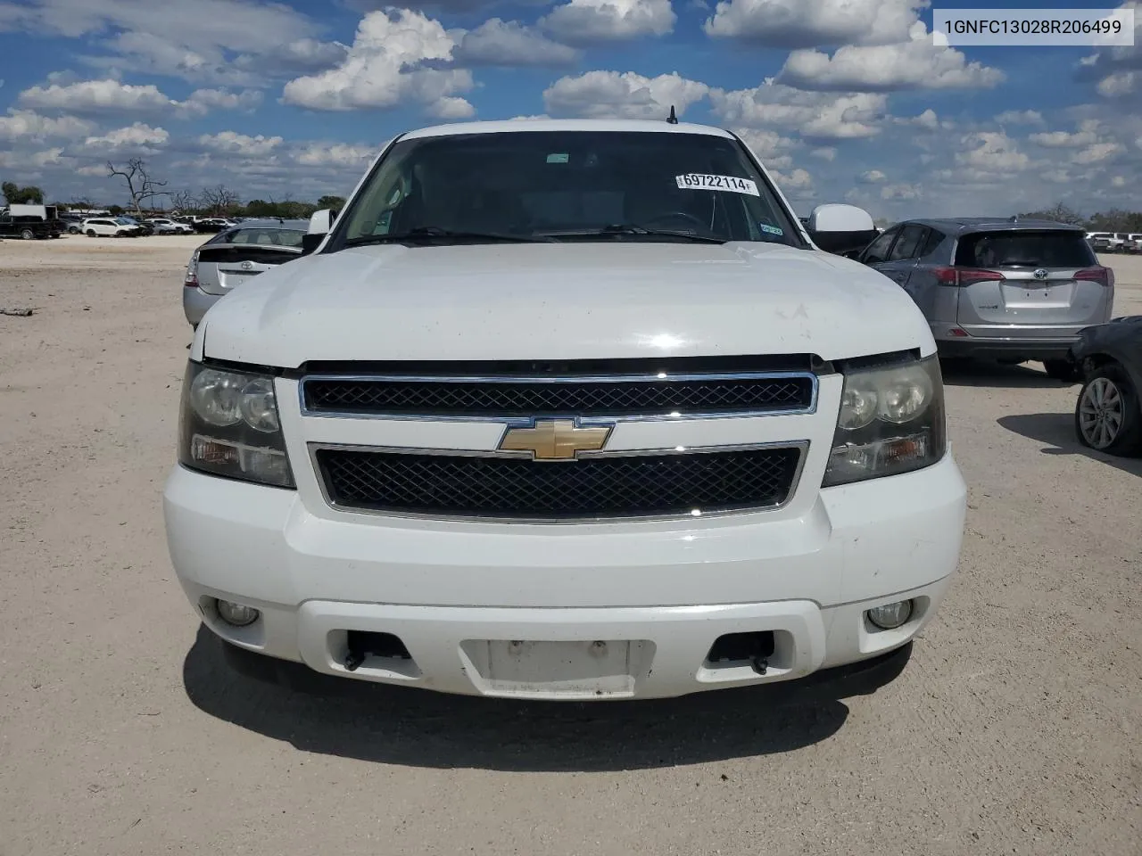 2008 Chevrolet Tahoe C1500 VIN: 1GNFC13028R206499 Lot: 69722114