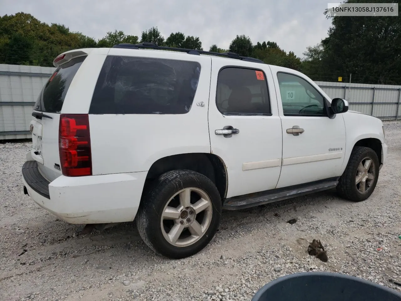 2008 Chevrolet Tahoe K1500 VIN: 1GNFK13058J137616 Lot: 69840324