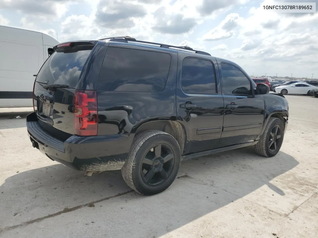 2008 Chevrolet Tahoe C1500 VIN: 1GNFC13078R189652 Lot: 70338764