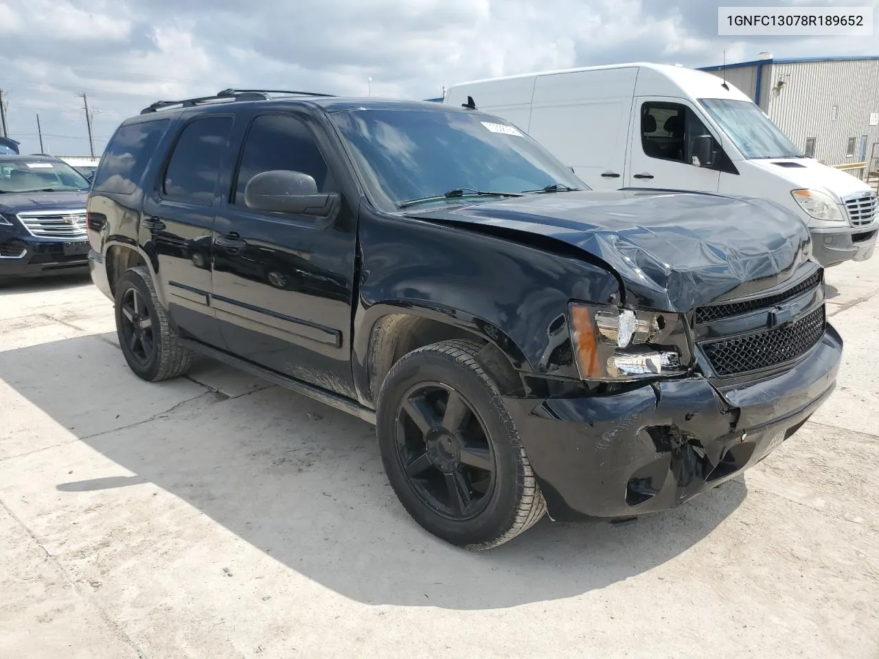 2008 Chevrolet Tahoe C1500 VIN: 1GNFC13078R189652 Lot: 70338764