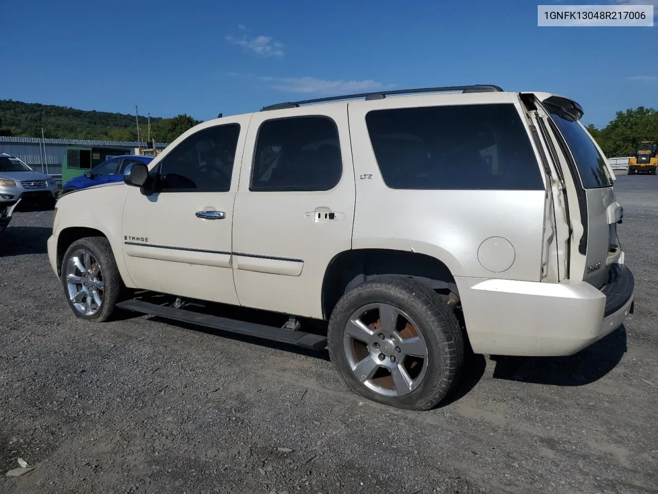 2008 Chevrolet Tahoe K1500 VIN: 1GNFK13048R217006 Lot: 70706234