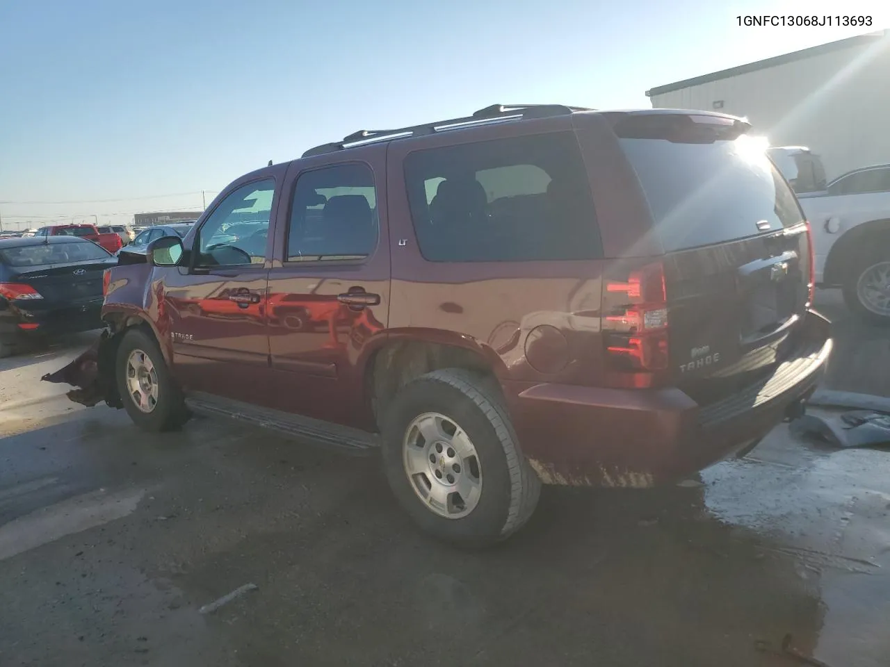 2008 Chevrolet Tahoe C1500 VIN: 1GNFC13068J113693 Lot: 70869214