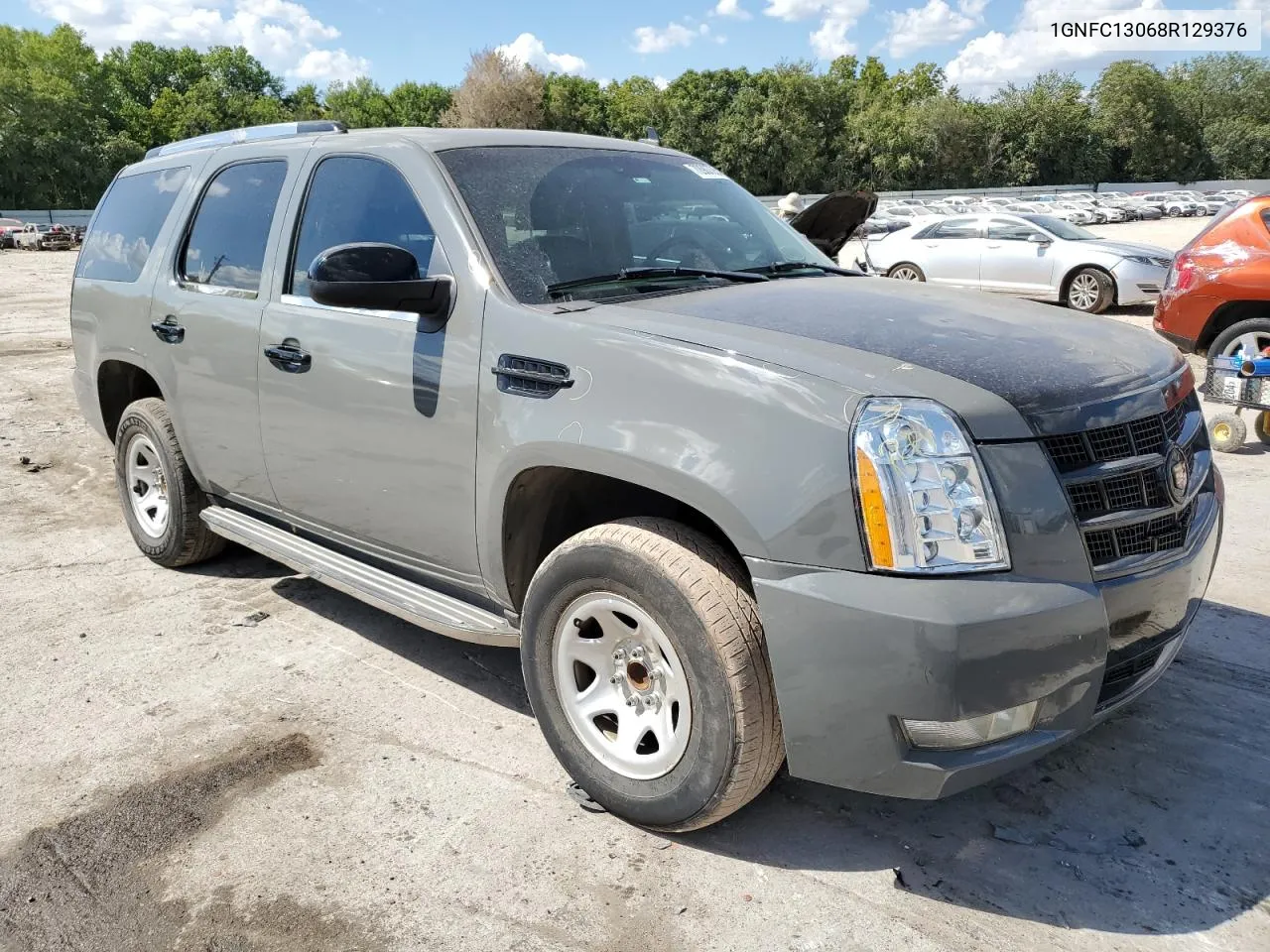 2008 Chevrolet Tahoe C1500 VIN: 1GNFC13068R129376 Lot: 70907054